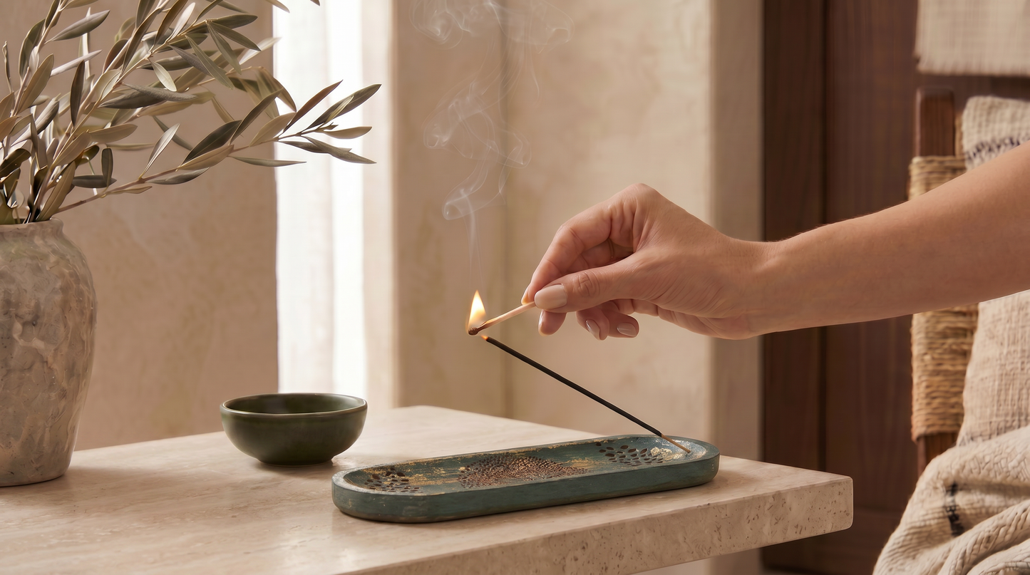Mango Wood Incense Burner